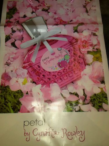 Cynthia Rowley promotional plastic gift bag By Avon