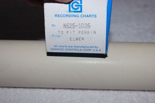 Graphic Control Corporation Recording Chart N625-1026 to Fit Perkin Elmer
