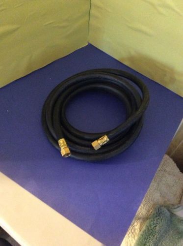 New 15 ft. x 3/8 in. air hose with brass fittings for sale