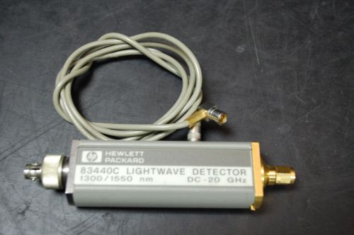 HP Agilent 83440C Lightwave Detector (DC-20GHz)