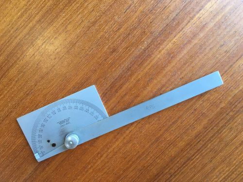 Lufkin Tool - Protractor No. C-891 Machinist, Woodworking Leather Craft