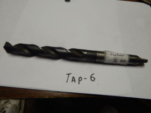 CLE Forge  11/16&#034; x # 2 Taper Shank Twist Drill Bit
