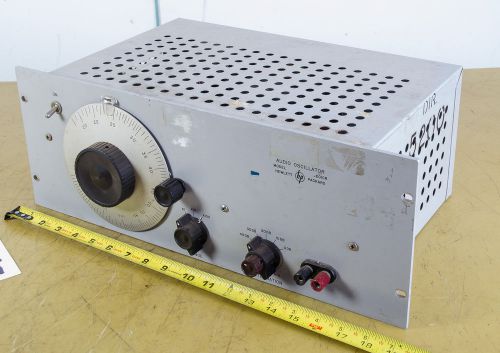 Audio Oscillator; HP Model 201CR (CTAM 9197)