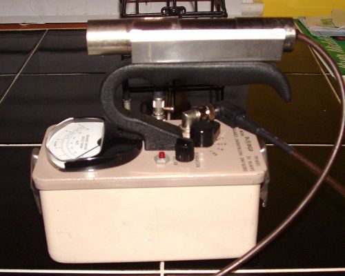 Geiger Counter Eberline 120  with probe and speaker, CDV-700 carrying strap