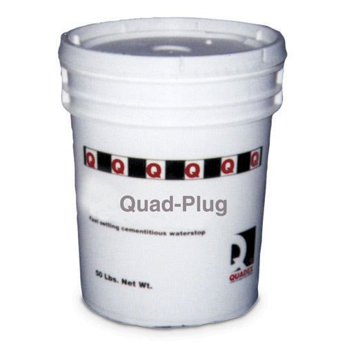 Quadex quad - plug (fast setting cementitious waterstop) - 50 lbs for sale