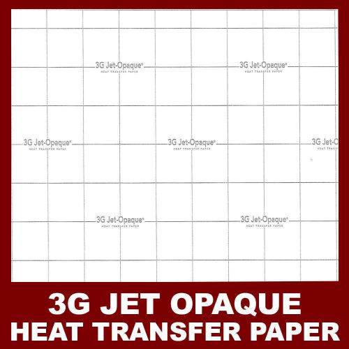 Neenah heat transfer paper 3g jet opaque  8.5&#034; x 11&#034; 500pk  :) for sale