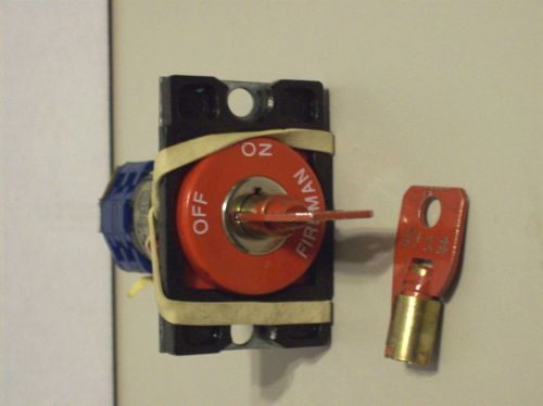 Dover / innovation # ex515 Elevator fire service on /off switch