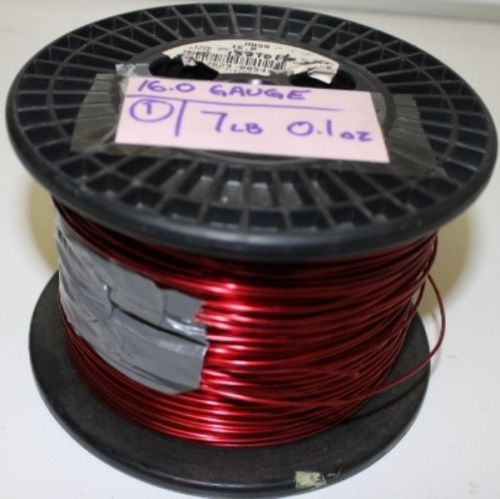 16.0 Gauge Rea Magnet Wire 7 lbs 0.1 oz / Fast Shipping / Trusted Seller !