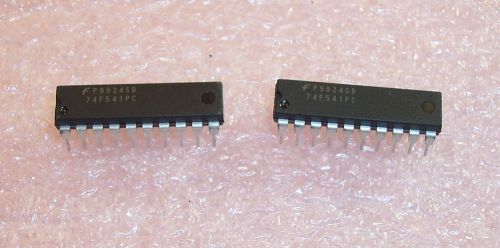 Qty (20) 74f541sc nsc soic-20 smd tri state buffer/line driver  free shipping for sale