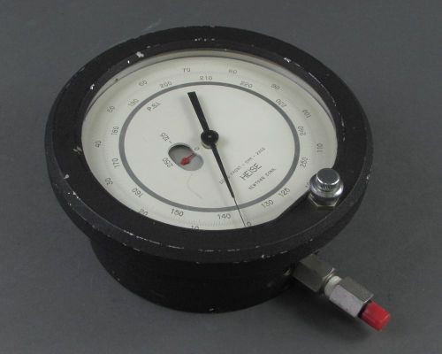 Heise cmm solid front 6&#034; dial pressure gauge gage cmm-2302 - 0-250 psi for sale