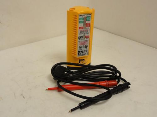 154911 Used, Ideal 61-076 3-in-1 Tester, 6V to 600VAC With Leads