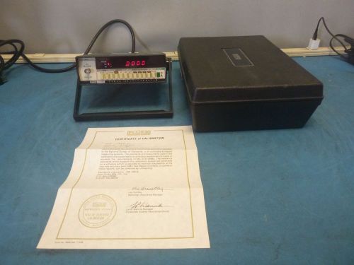 Fluke 1900a digital multi-counter *power tested* w/certification of calibration* for sale