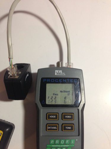 ideal handheld profinet Multimedia cable tester