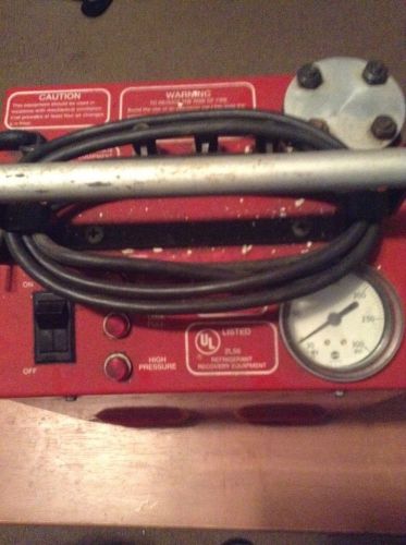 White k-whit tools 1640 rrp refrigerant recovery pump unit m91 for sale
