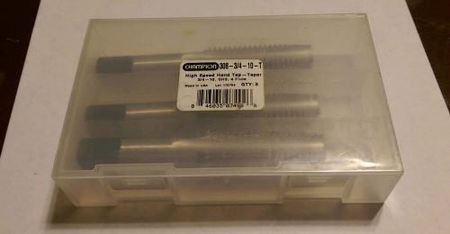 Lot of 3 Champion 308 3/4-10 high speed hand tap