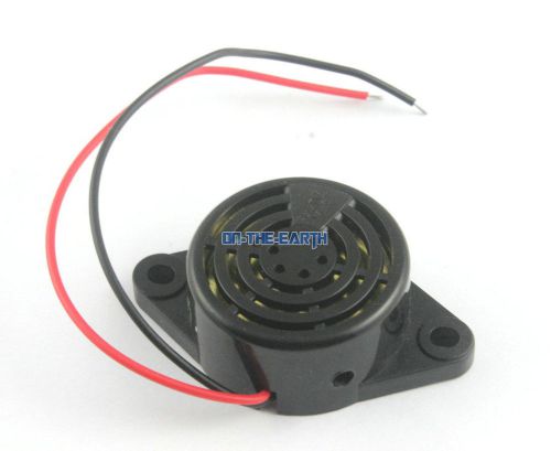 10 High Decibel 30x15mm 3-24V Alarm Buzzer SFM-27 Long Voice Alarm Ringer Black