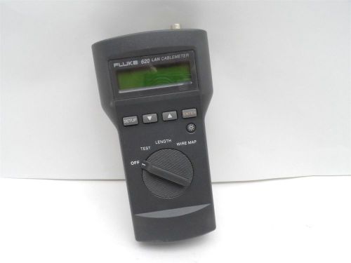 Fluke 620 Lan CableMeter UTP, STP, FTP, Coax Tester, Single Person Verification