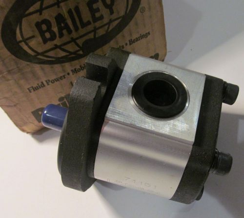 New bailey gp hydraulic gear pump/motor gp-f20-08-s9-c 3600 rpm 7.48 gpm 71151 for sale