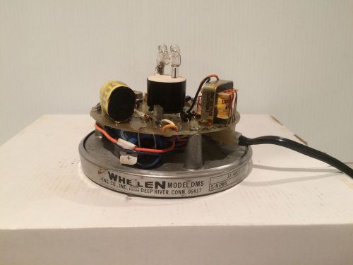 Vintage Whelen Strobe Light Model 12 Volt DMS