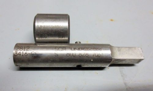 .281&#034; 9/32 Square Punch and Die Unipunch