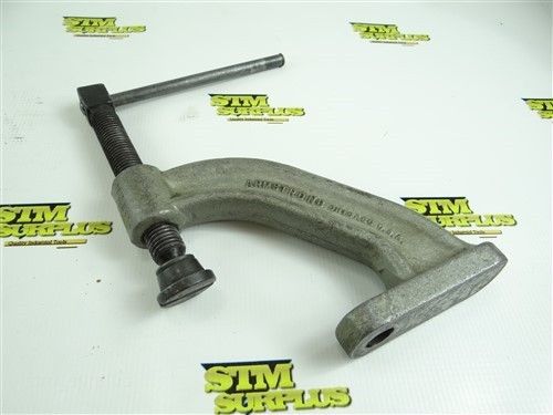 ARMSTRONG HEAVY DUTY MACHINISTS BENCH TABLE CLAMP 4&#034; CAPACITY