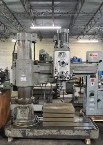 Ooya  4ft x 13&#034; radial drill press for sale