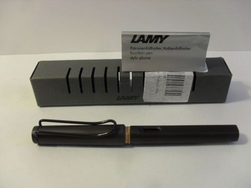 Lamy Safari L17F Fine Point Fountain Pen, Charcoal