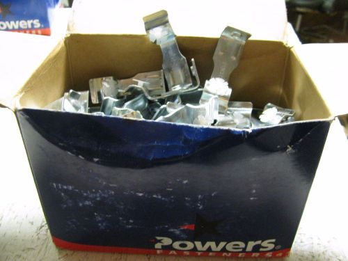 Box of 100 powers fasteners 55050 1/4&#034; stick-e rod hangers, new for sale