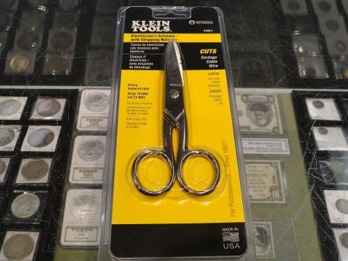 KLEIN TOOLS 2100-7 ELECTRICIAN SCISSORS CUTTERS READY TO SHIP TODAY !!!!