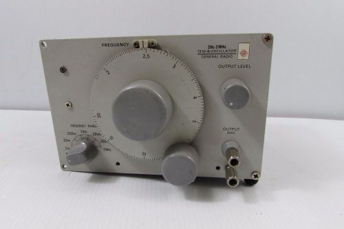 General Radio 1310B 2Hz- 2MHz Oscillator