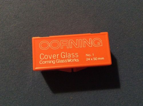 CORNING Cover Glass No. 1 24x50 mm,  2 Boxes, 65/box