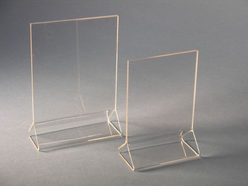 4&#034; x 6&#034; Top Load Acrylic Sign holder (25) pack $40.00