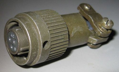 ITT Cannon MS3116F8-3S Straight Plug Socket Connector