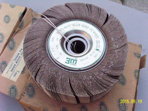 3m flap wheel resin bond rotary sanding  lot of 2 for sale