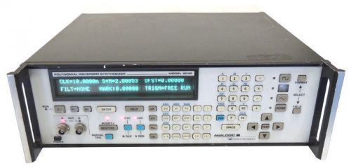 Data Precision Analogic 2045 Polynomial Waveform Synthesizer 800 MHz / Warranty