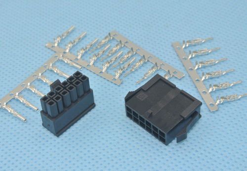 3.0mm wire-to-wire connector male&amp;female,12circuits,5pairs for sale
