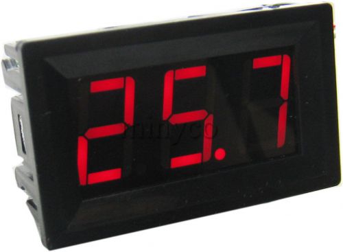 Red led 0-999°c temperature thermocouple thermometer temp panel meter display for sale