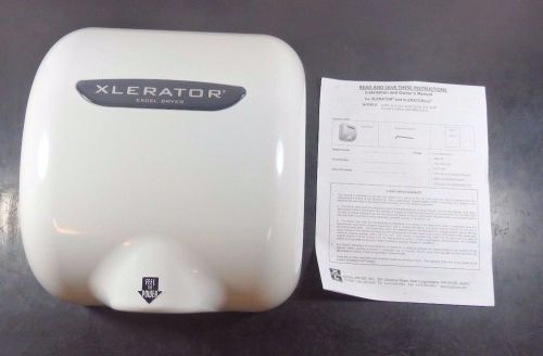XLERATOR Hand Dryer - White Thermoset Cover XL-BW |PT3|