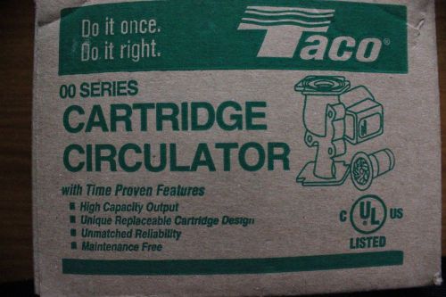 Taco Model 007 (007-F5) Cast Iron Cartridge Circulator Pump (1/25 HP, 125 PSI)