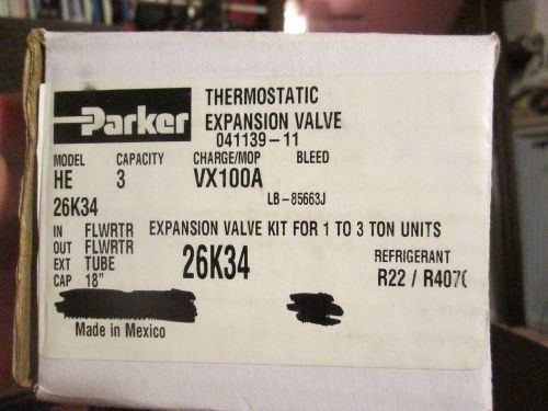 2-Parker/Thermostatic Expansion Valves 37L51HE - plus 8 more items!!! MUST READ!