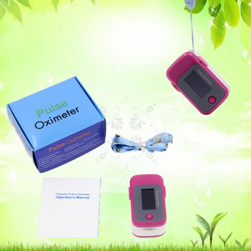Rose color Fingertip pulse oximeter SPO2 monitor pulso CE FDA-ES YB freeship