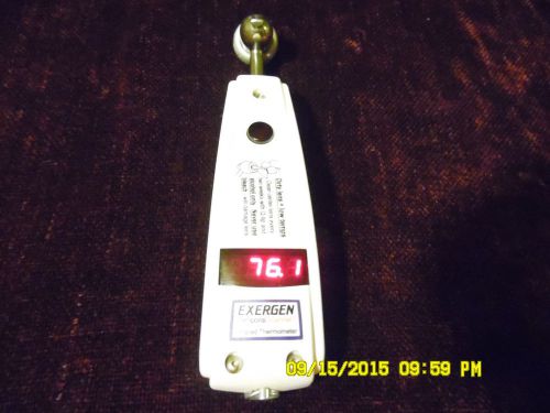 EXERGEN TEMPORAL SCANNER INFARED THERMOMETER ARTERIAL TEMPERATURE TAT 5000