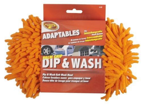 Detailer&#039;s choice 6-08 adaptables microfiber dip and wash palm grip mop head for sale