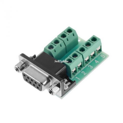 DB9-M9 DB9 Nut Type Connector 9Pin Female Adapter Terminal Module RS232 G8
