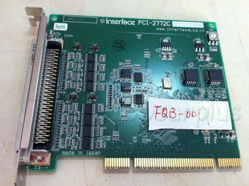 Interface PCI-2772C 32-bit digital input / output bus master system shared plate