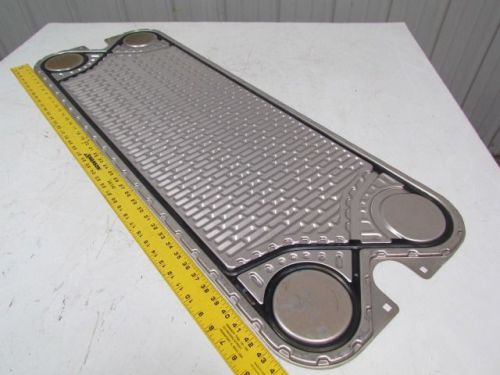 Tranter gfp series washboard heat exchanger plate 46-1/4x16-3/4 lot of 64 for sale