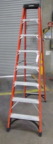 Husky 8 ft aluminum / fiberglass a frame ladder warehouse / construction for sale