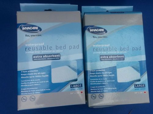 Invacare bed pads - LOT OF 4 Boxes  large 34&#034;x 36&#034;