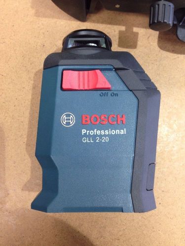Bosch GLL 2-20 360-Degree Self-Leveling Line and Cross Laser - Shipped FREE