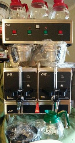 New curtis&#039; industrial coffee brewer 220 volt 6300 watts gem 12-10 for sale